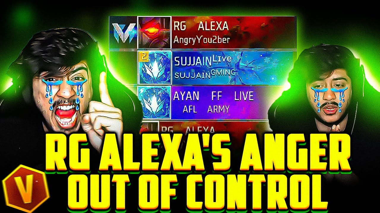 RG Alexa's 😈 Anger Out Of Control 😮 AFTER MY AWM CLUTCH 😱 @alexalive92461