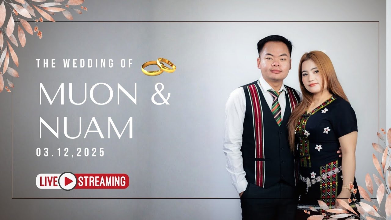 Johnson Thangsienmuon leh Cing sian nuam wedding ceremony