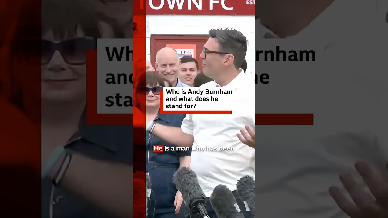 Who is the UK's new prime minister and what does he stand for? #AndyBurnham #BBCNews