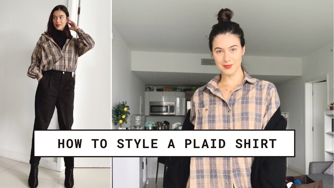 5 Outfits, 1 Plaid Shirt | How To Style A Plaid Shirt For Fall