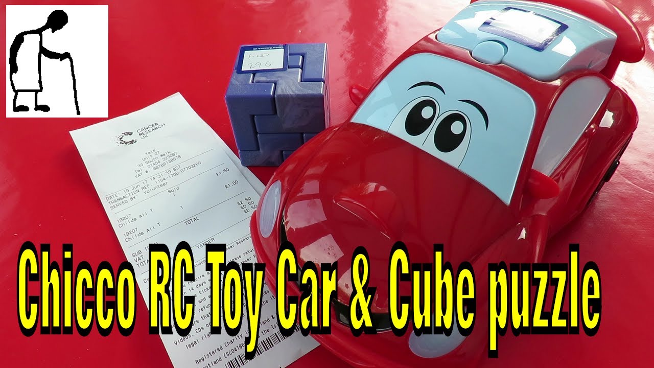 Charity Shop Gold or Garbage? Chicco RC Toy Car & Cube puzzle