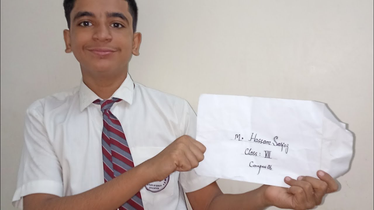 1st assessment ka results 😊 or patang bi hu raya(Mr Hassam world)