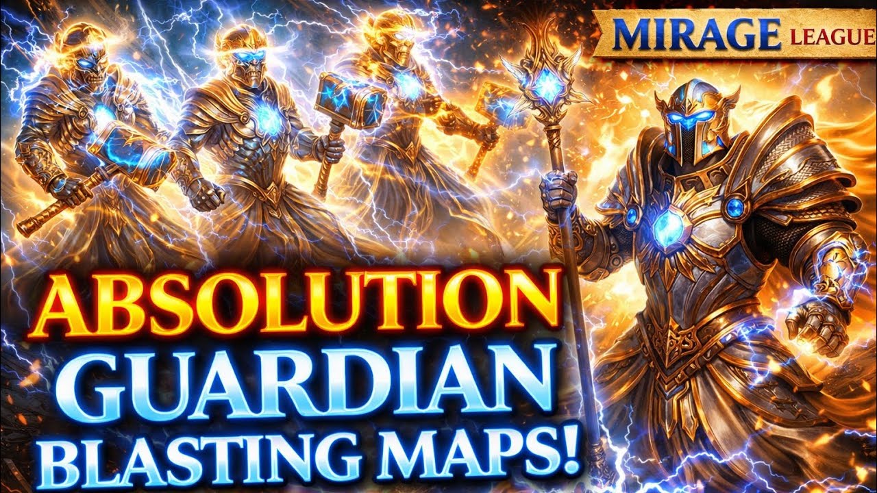 🔴 [LIVE] absolution guardian looking for those DIVINES!!! | path of exile mirage