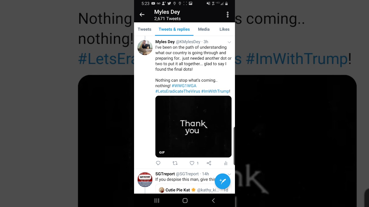 I'm Awake - #WWG1WGA