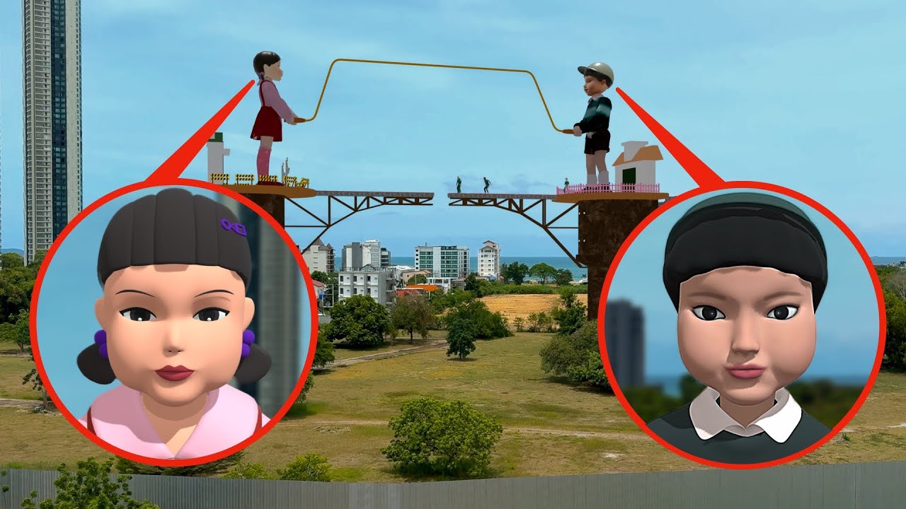 Encuentra a la Muñeca del Juego del Calamar y a su Hermano Malvado En La Vida Real.