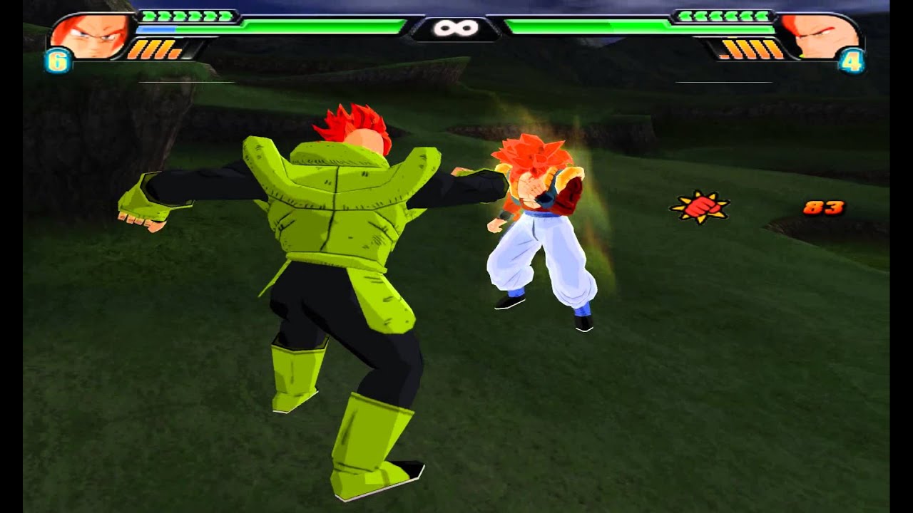 SSJ4 Gogeta vs Android 16