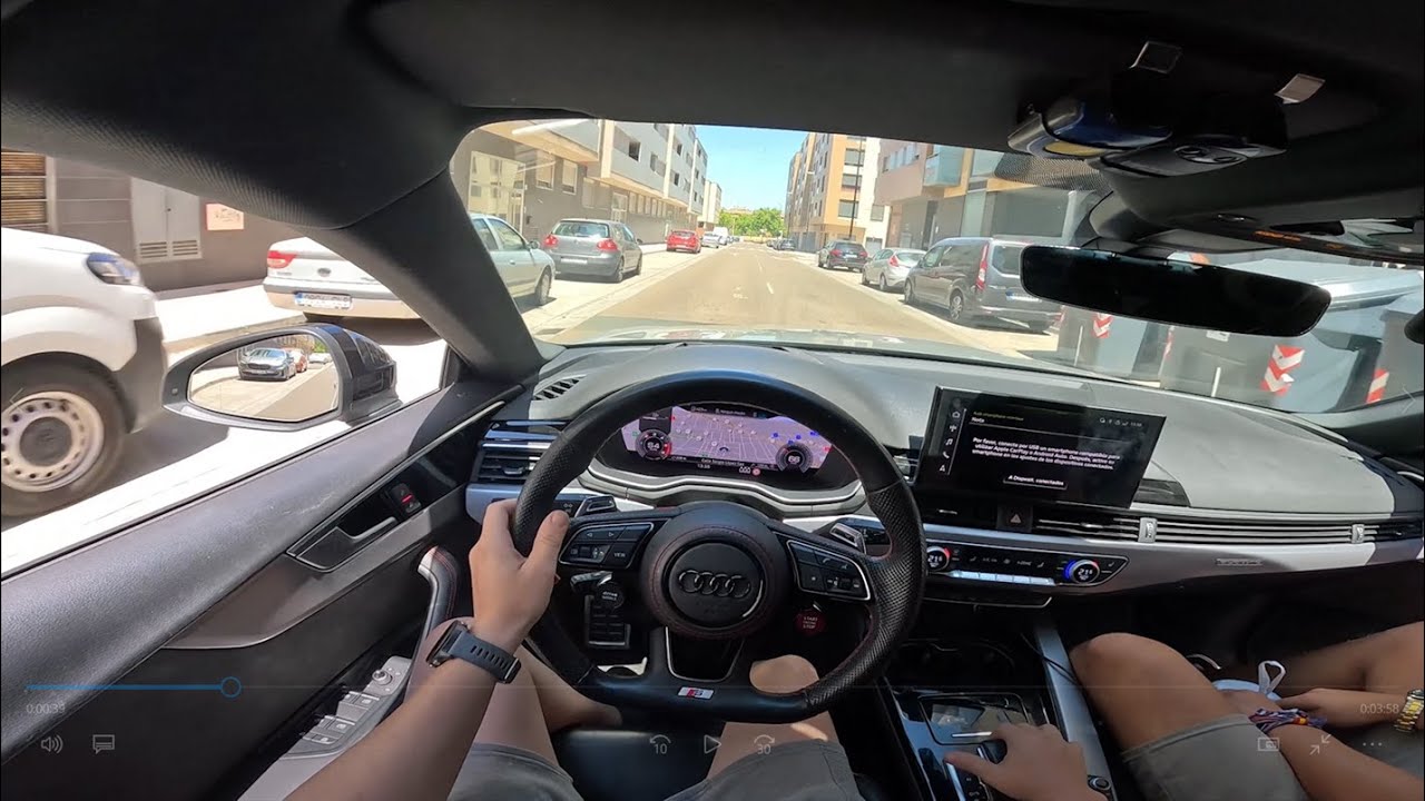 Audi A5 40 TDI Stage 1 || POV Ride + Dron Skydio 2+ || 