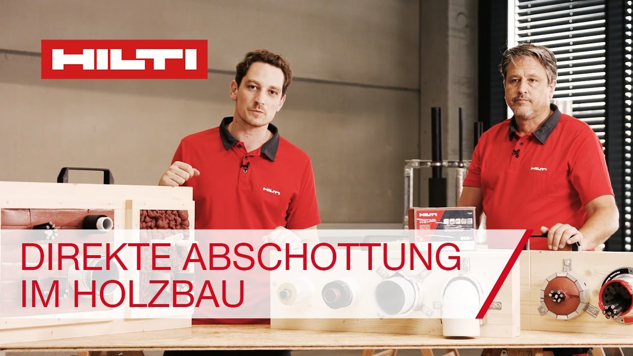 Hilti Brandschutz im Holzbau