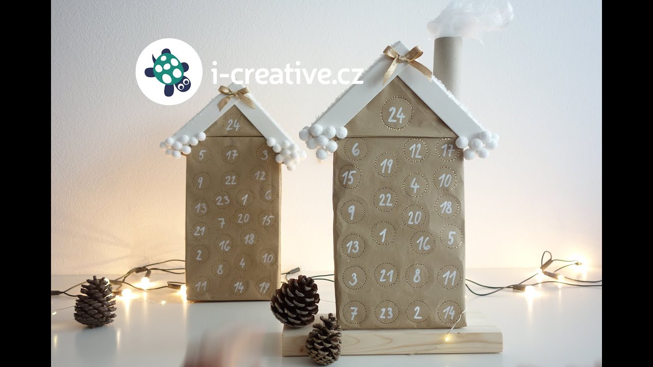 Návod jak vyrobit adventní kalendář