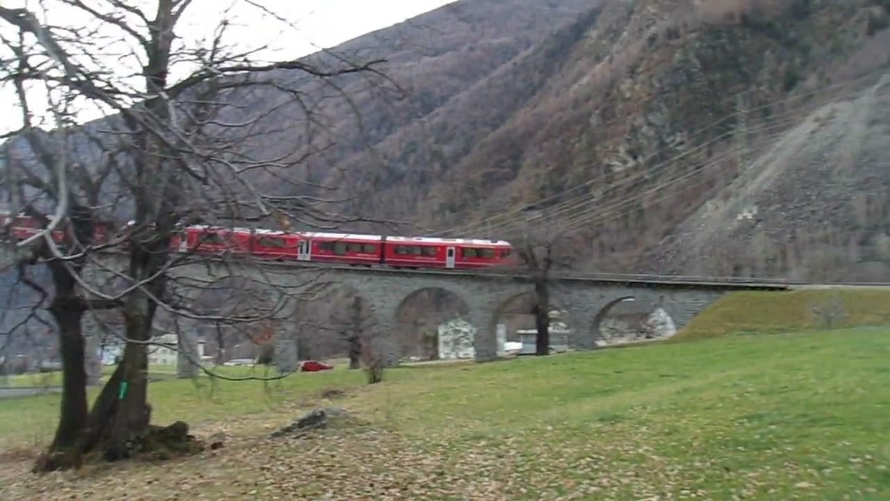 Suisse - Grisons - Brusio - Viaduc Hélicoïdal - Décembre 2025