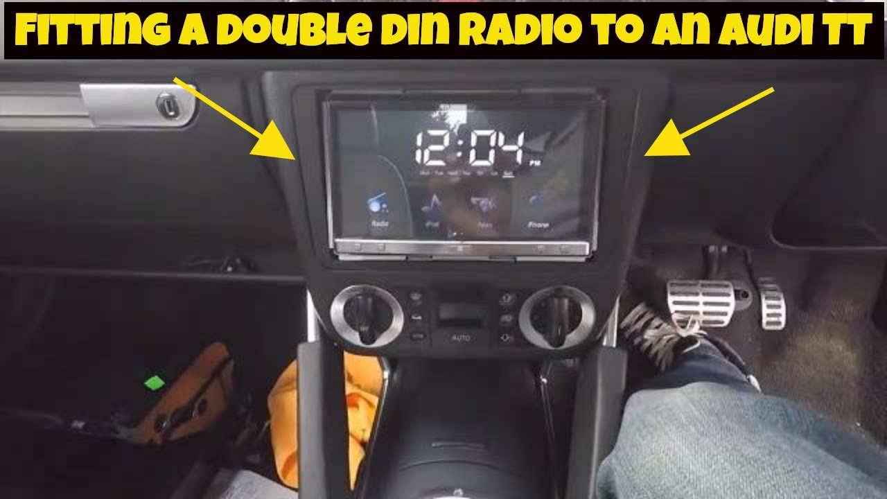 Fitting a Double Din radio in my TT (Part 1)