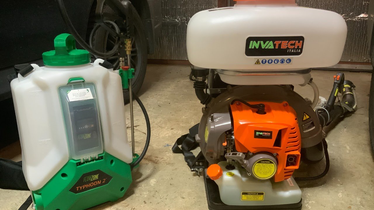 BATTERY BACKPACK SPRAYER VS GAS MISTER COMPARISON
