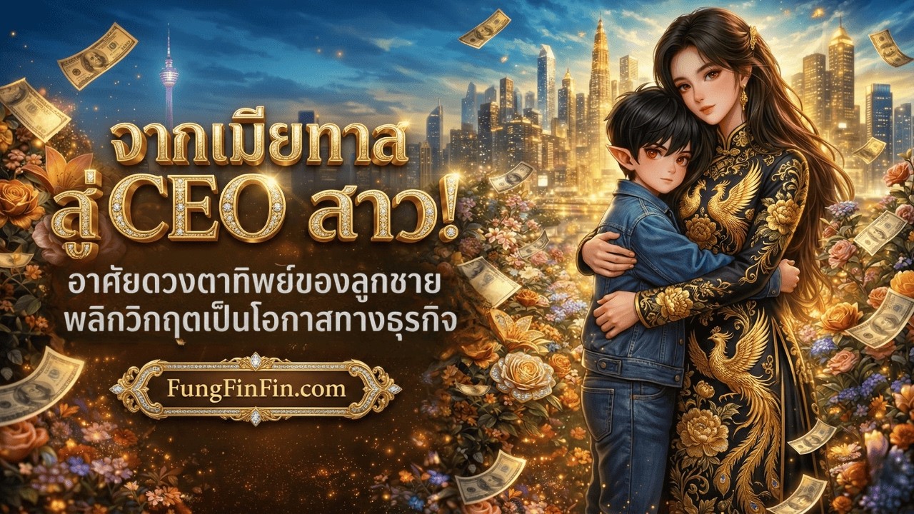 ✨จากเมียทาสสู่ CEO สาว! อาศัยดวงตาทิพย์ของลูกชาย พลิกวิกฤตเป็นโอกาสทางธุรกิจ