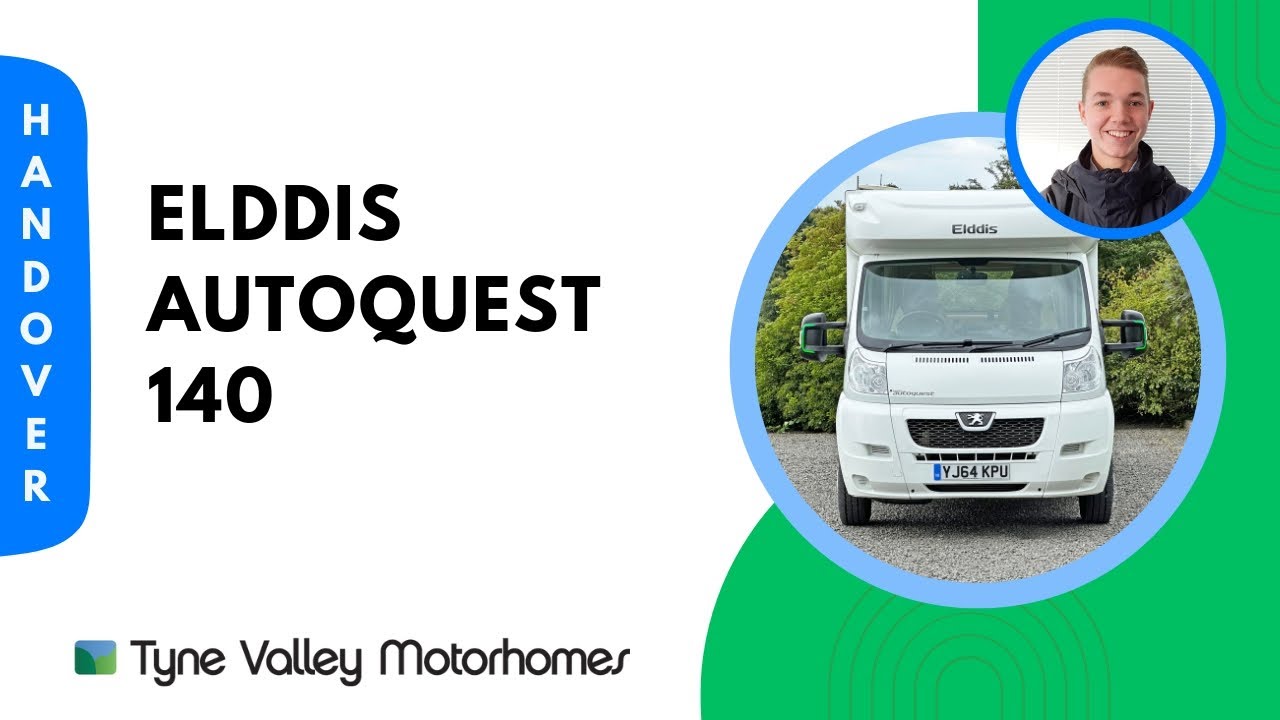 Elddis Autoquest 140 - Handover Video 📜