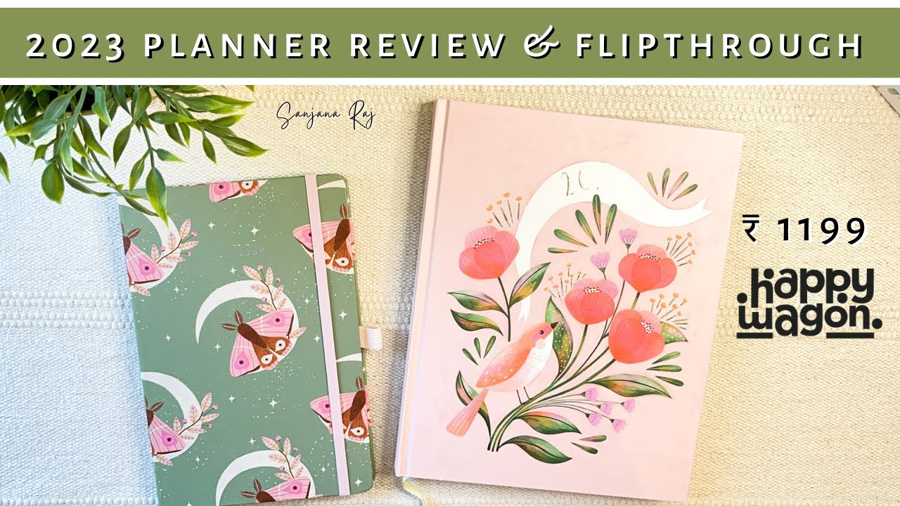Happy Wagon Planner by Tatiana Review & Flip-Through | Happy Wagon 2023 Planner Review | Sanjana Raj