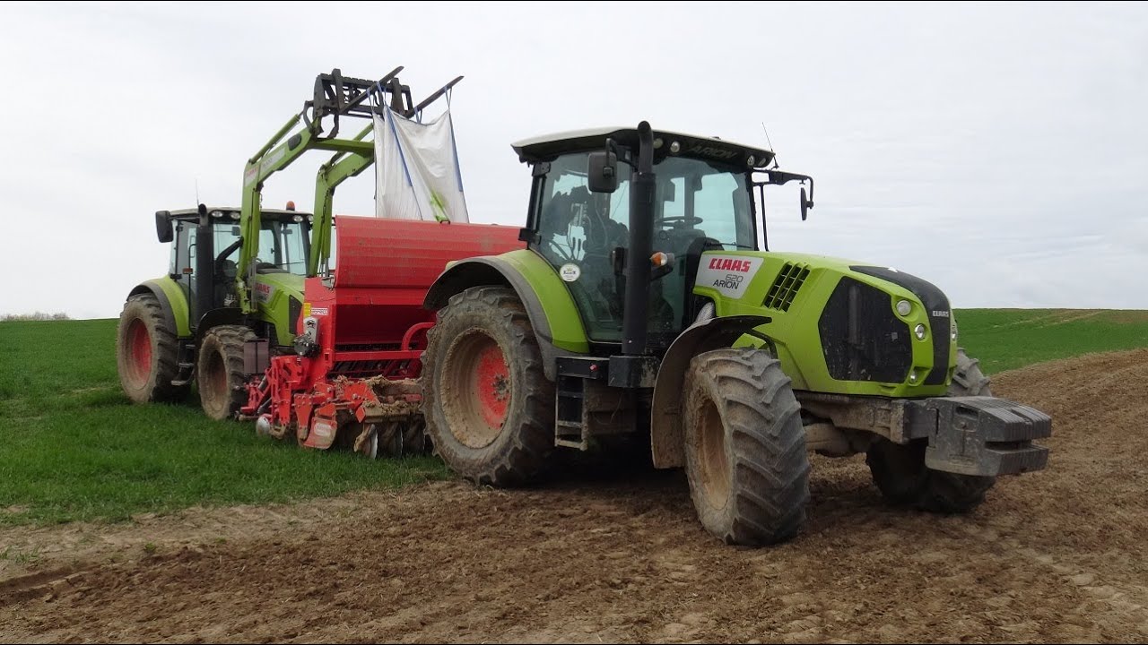 ☆Siew Owsa w Gr Sasin☆CLAAS ARION 620 & Mashio Gaspardo Dama 3m☆Claas Arion 410☆Mokra Wiosna 2021!!!
