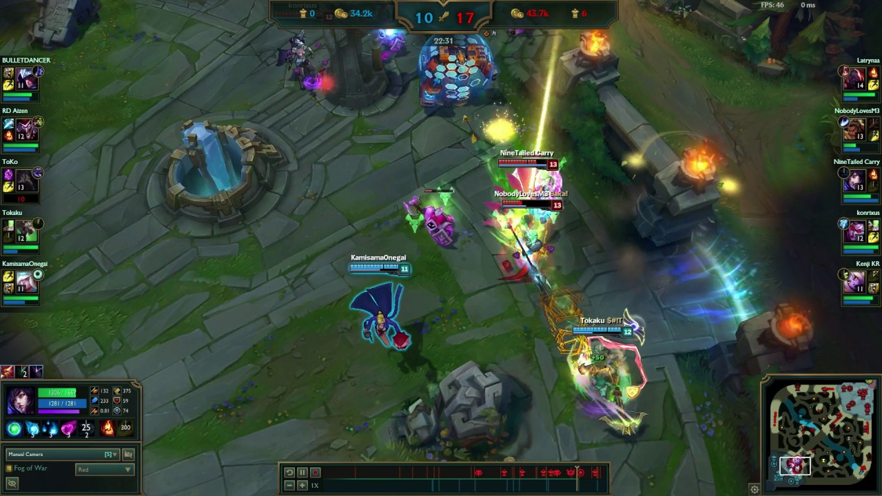 Ahri Charm-Flash plays compilation