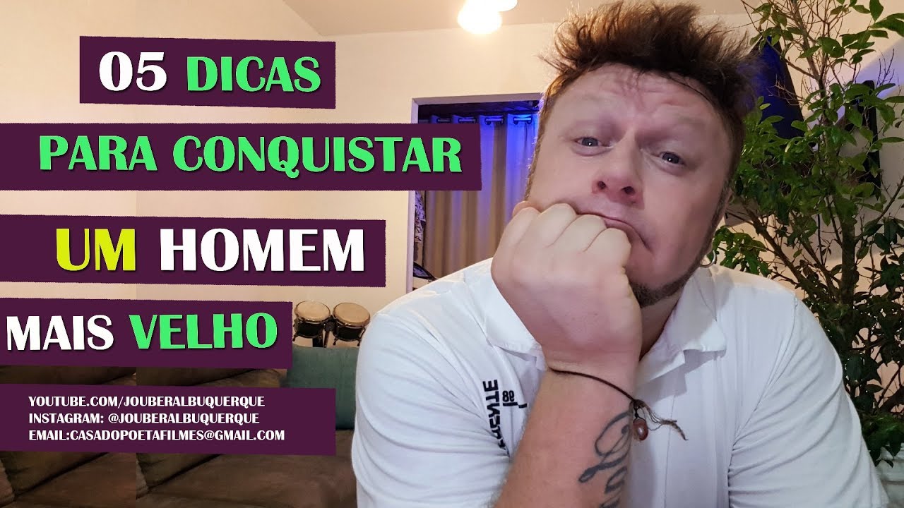 05 DICAS COMO CONQUISTAR UM HOMEM MAIS VELHO