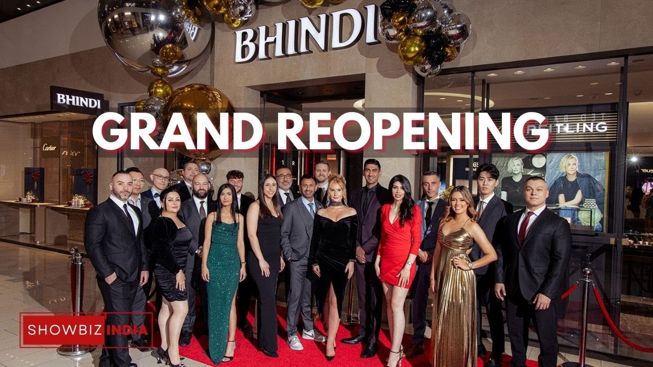 Bhindi Jeweler's Red Carpet Event for Grand Re-opening at the Glendale Galleria December 2023