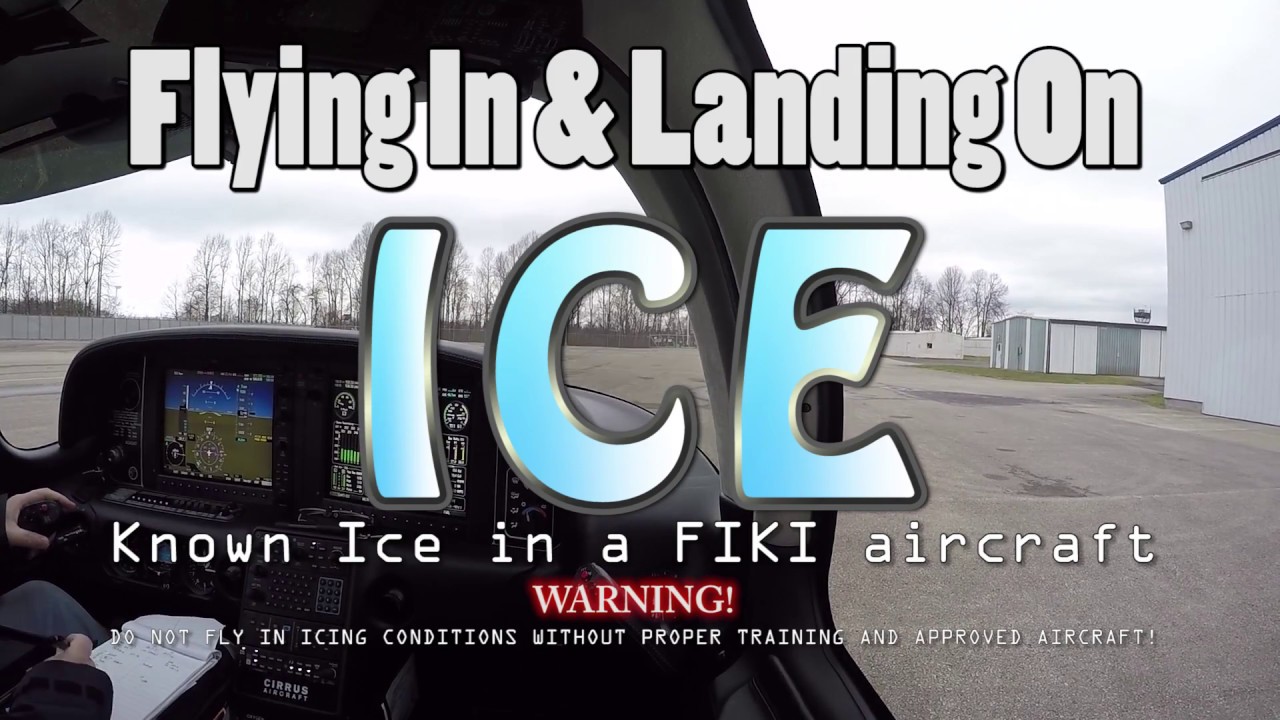 IFR Known Icing - Flight In & Landing On ICE. FIKI Cirrus SR22T - Full Flight with ATC Audio