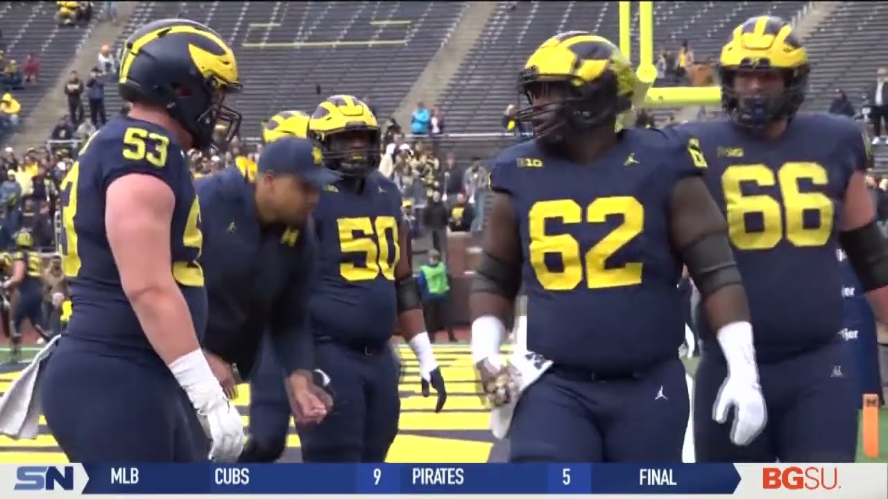 Michigan Ushers in 'Invictus' Offensive Line
