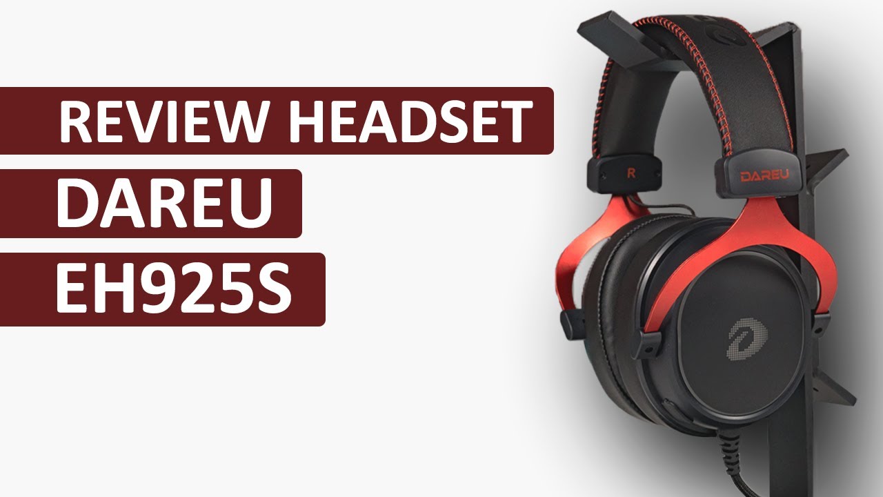 Recebi um HEADSET GAMER CUSTO BENEFÍCIO - DAREU EH95S - Review Sincero!