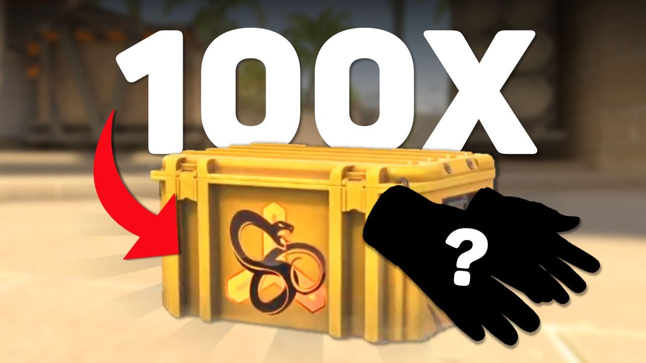 Opening 100 Snakebite Cases in CS2 - Glove Giveaway!!