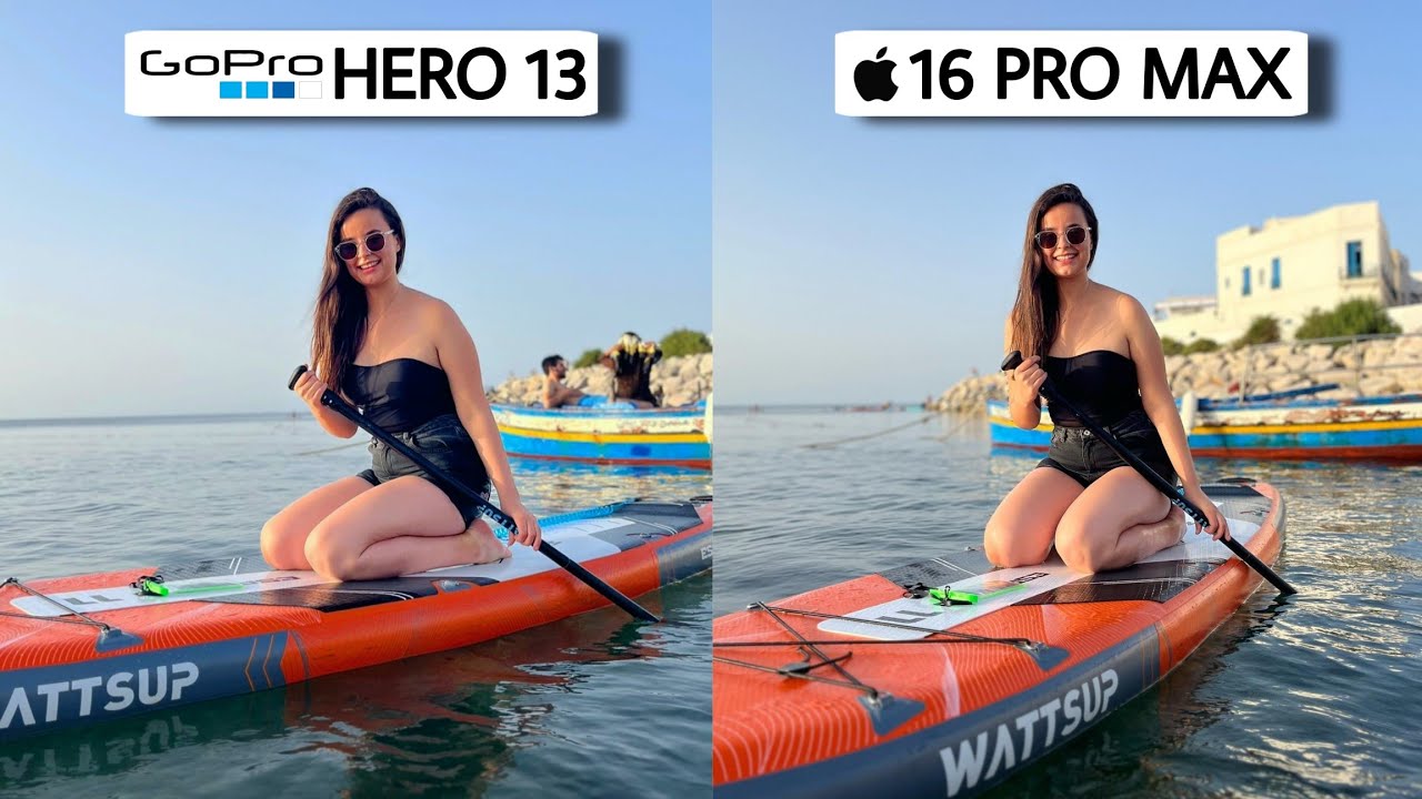 Сравнение камер GoPro Hero 13 Black и iPhone 16 Pro Max