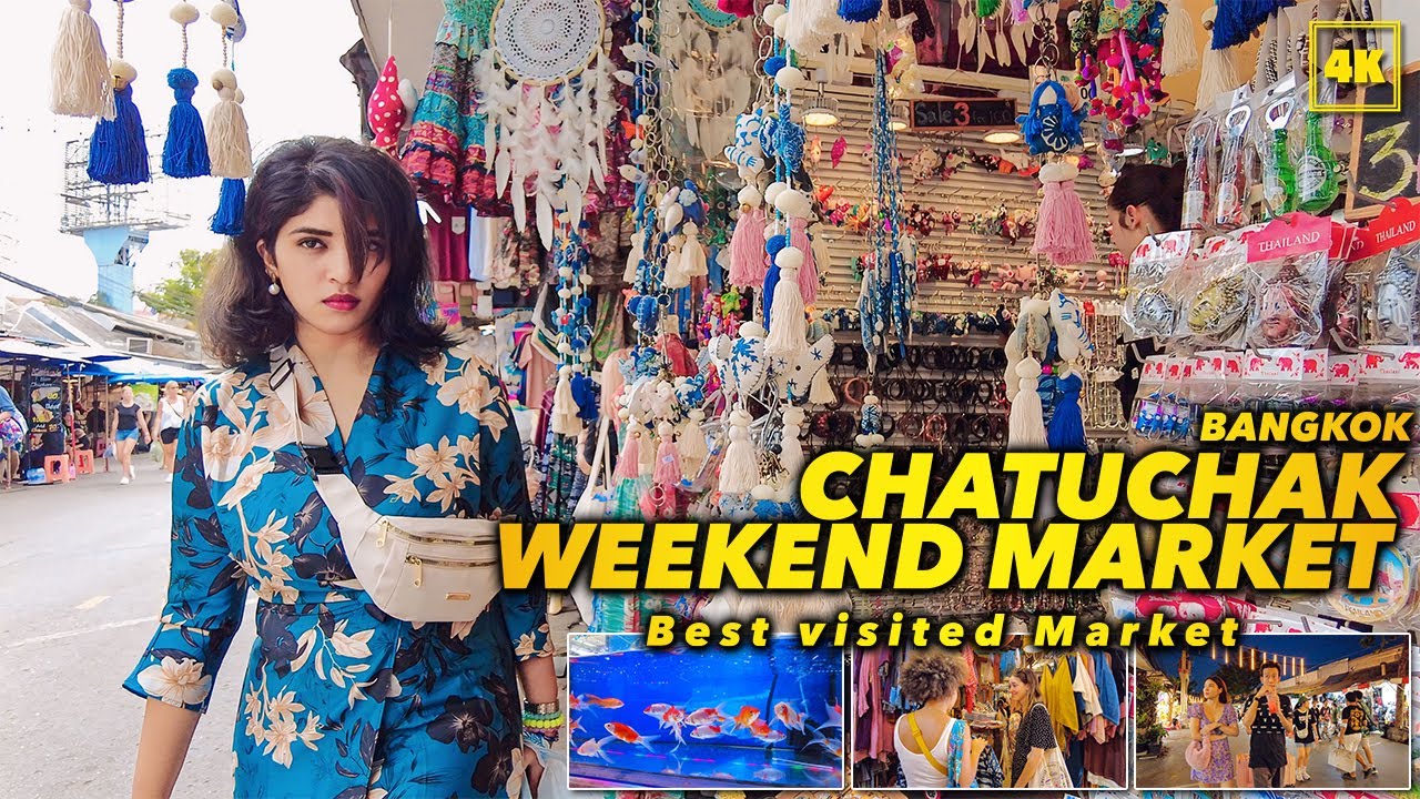 Chatuchak Weekend market , Enjoy a full day! Best visited Market in BANGKOK!