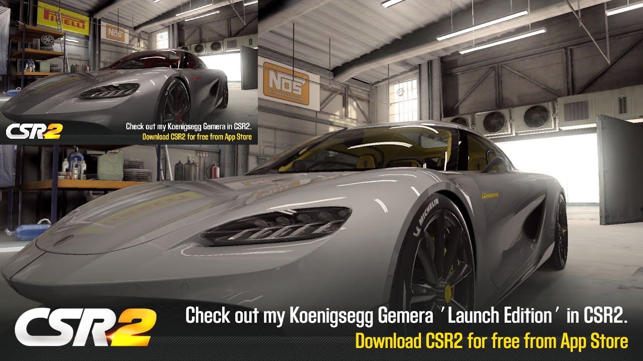 【CSR2】Gemera 'Launch Edition'/Gemera, shift & tune for 6.905/6.953