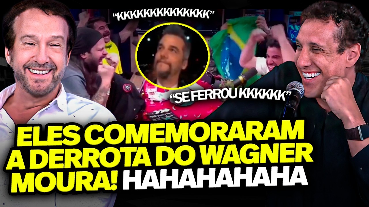 VAMOS RIR! VÍDEO DOS NERDOLAS ZOANDO A DERROTA DE WAGNER MOURA DEIXA A ESQUERDA MALUCA