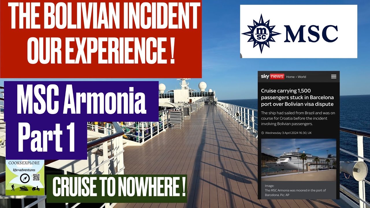 Discovering Trouble: MSC Armonia - The Bolivian Incident - Our Embarkation Experience (part 1)