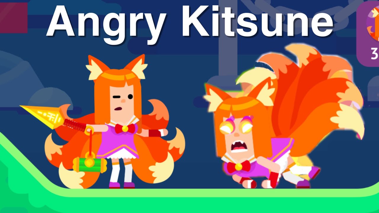 Bowmasters iOS Gameplay Kitsune Upgraded