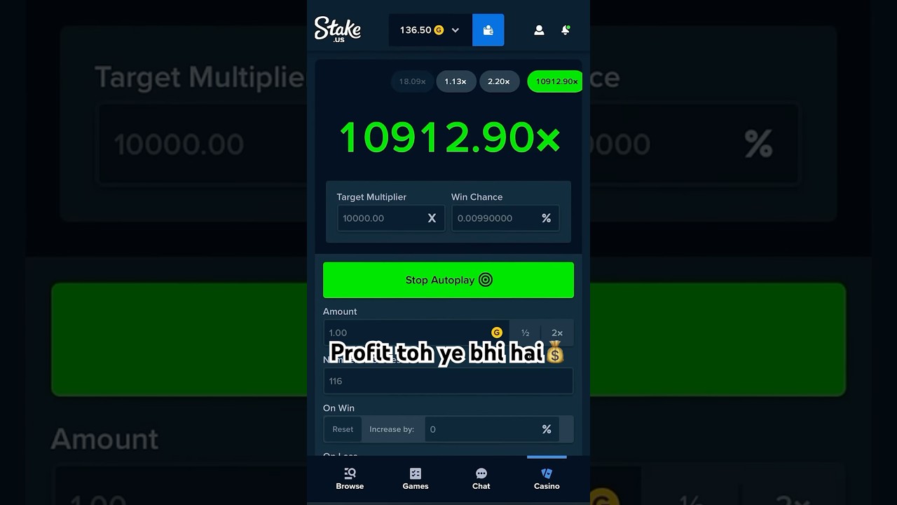 Stake free money earning easy tips and tricks #money #stake #onlineearning #casino #dice #strategy
