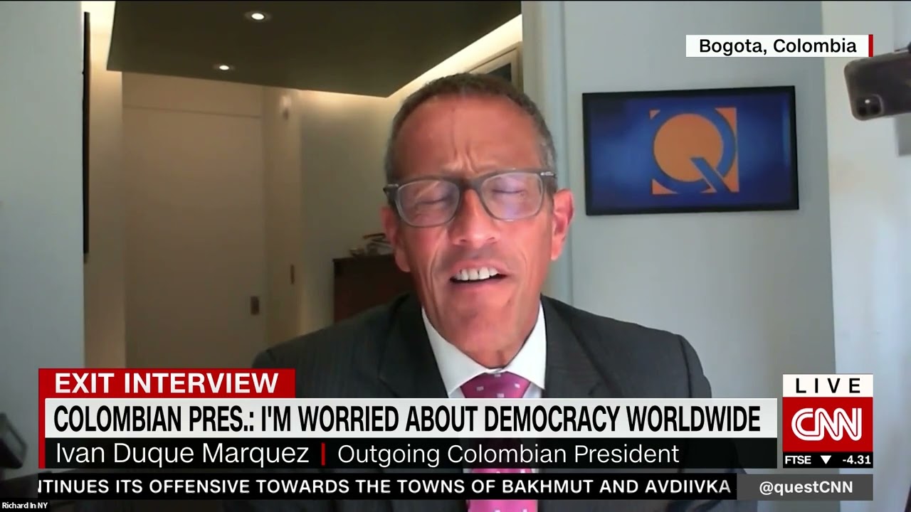 Colombian president: I will continue to defend democracy