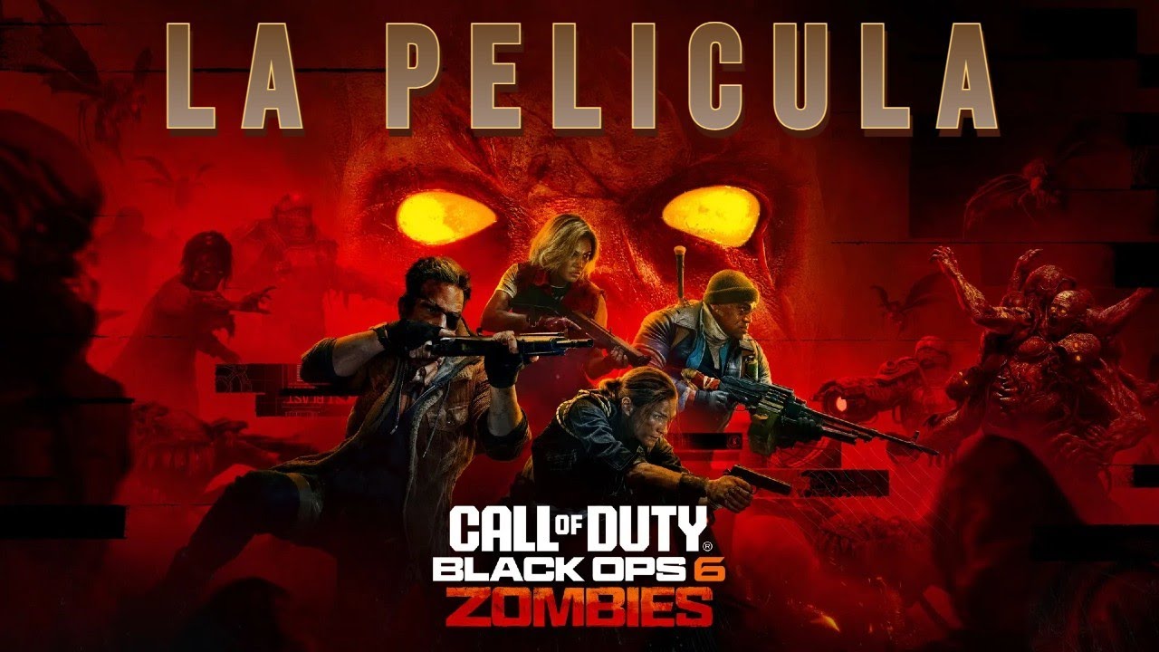 TODAS las CINEMATICAS de BLACK OPS 6 ZOMBIES // Pelicula hasta Shattered Veil