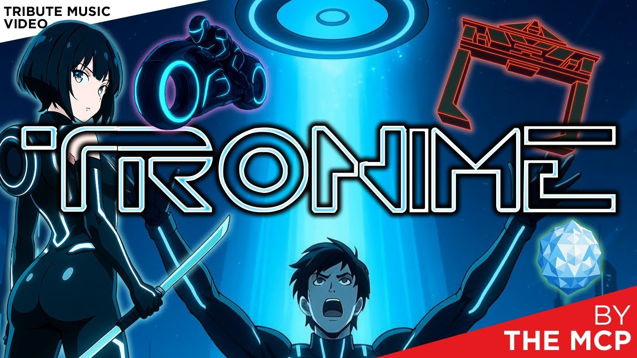 TRONIME &ndash; An Anime Tribute to TRON&rsquo;s Digital Dreamscape