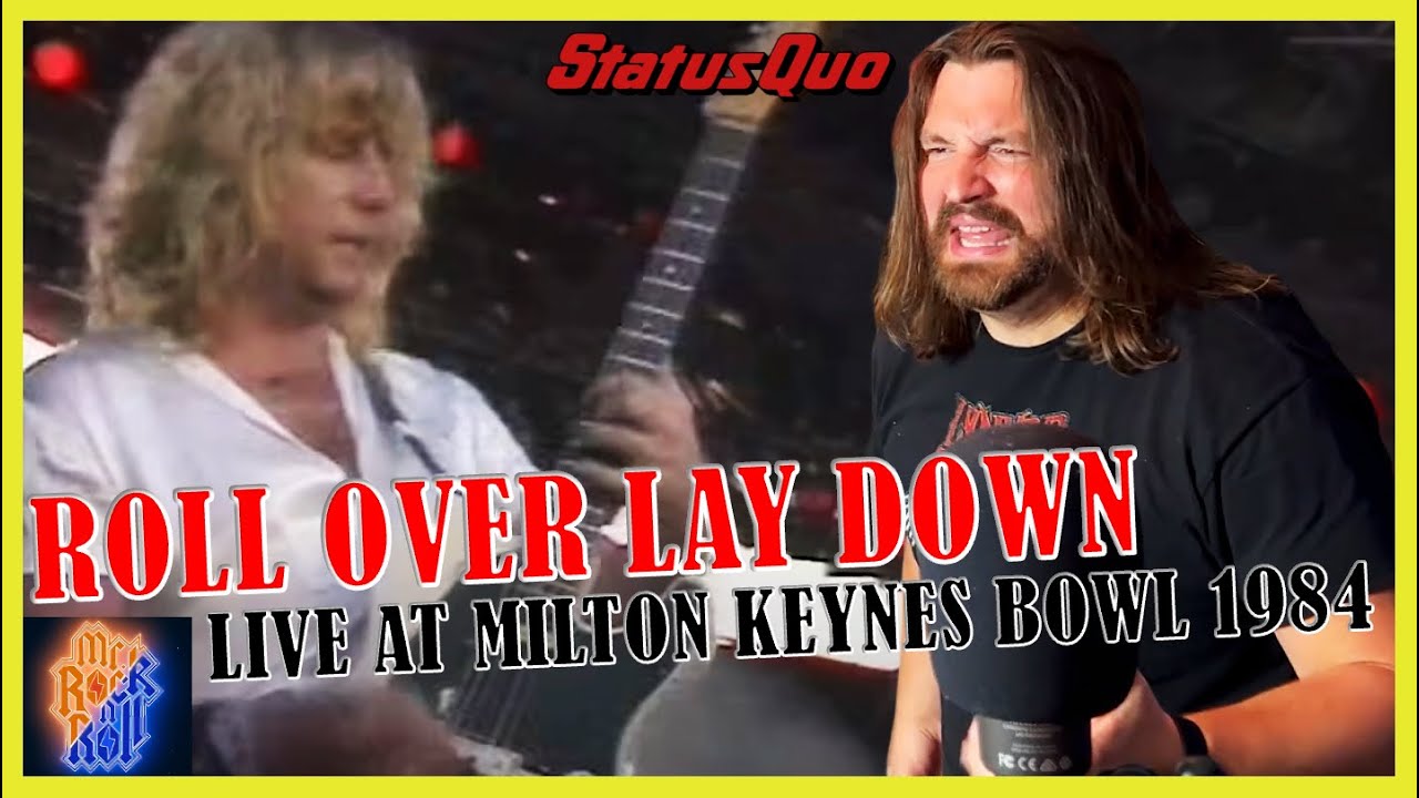 THE CROWD!! | Status Quo - Roll Over Lay Down (Milton Keynes, End Of The Road / 1984 | REACTION