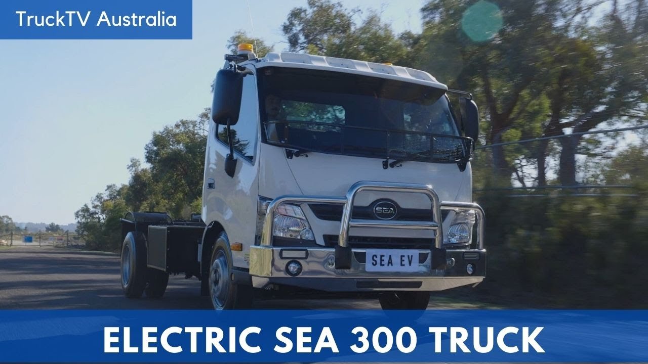 Australian-made electric SEA 300 truck | Truck Test Drive