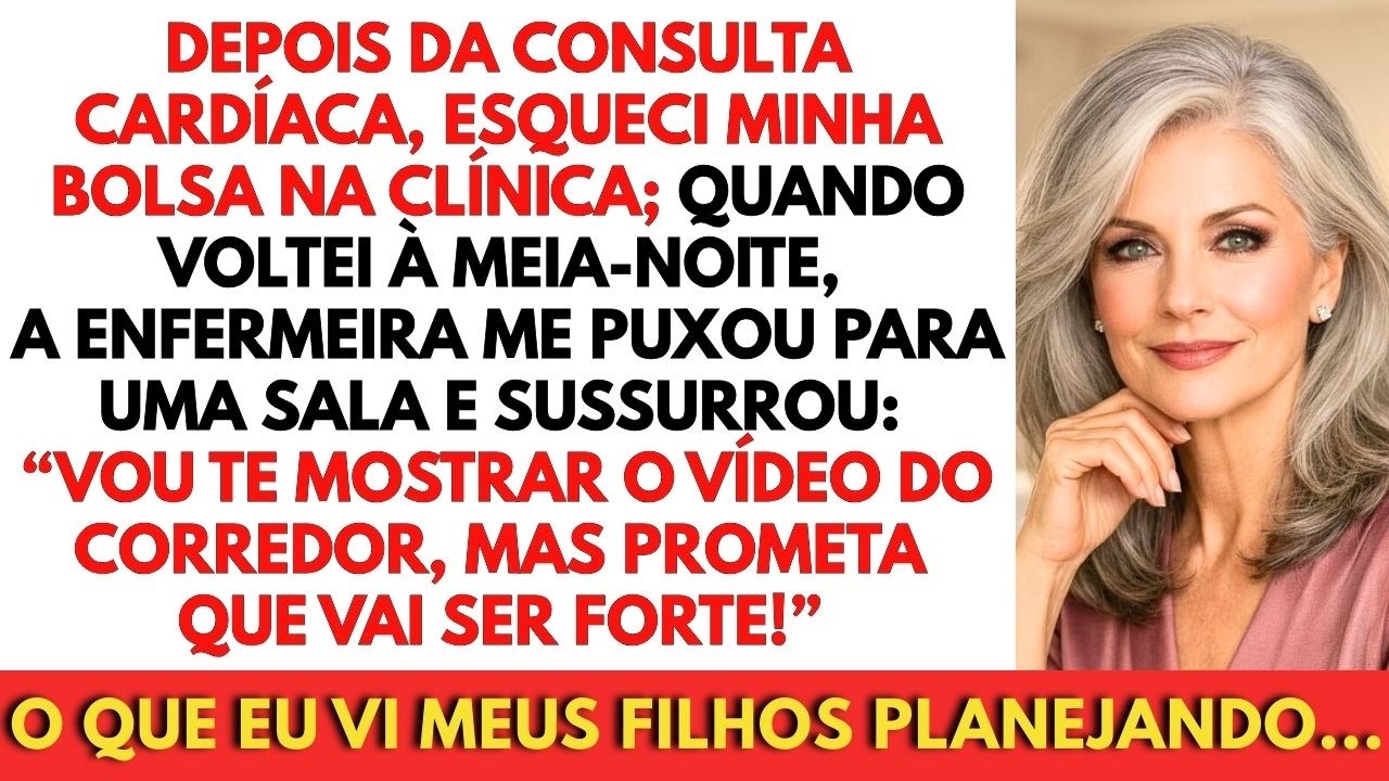 Quando Voltei À Clínica Para Pegar Minha Bolsa, A Enfermeira Me Puxou Para Uma Sala: 