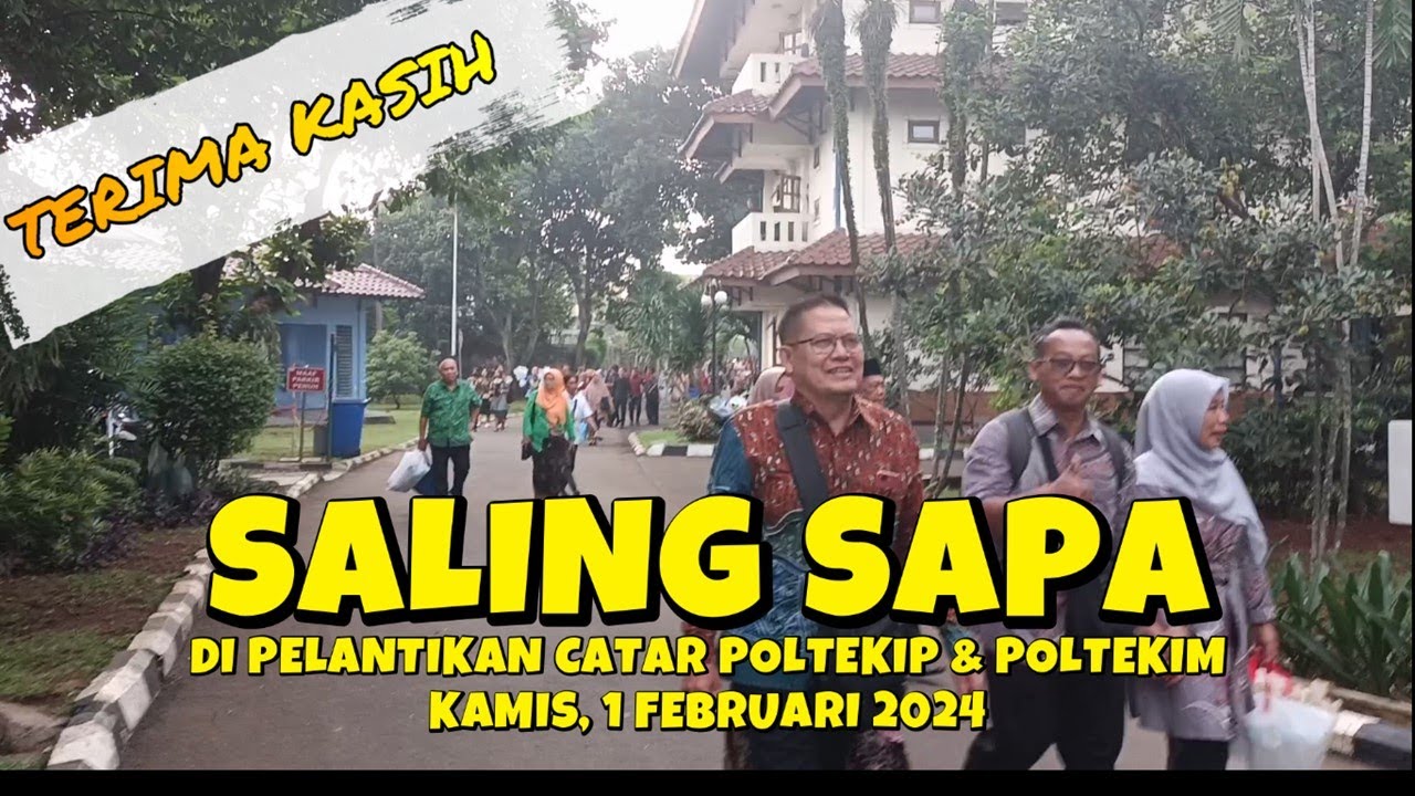 SALING SAPA DI PELANTIKAN POLTEKIP DAN POLTEKIM