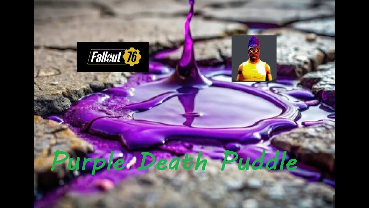 Fallout 76 Purple Death Puddle Trap