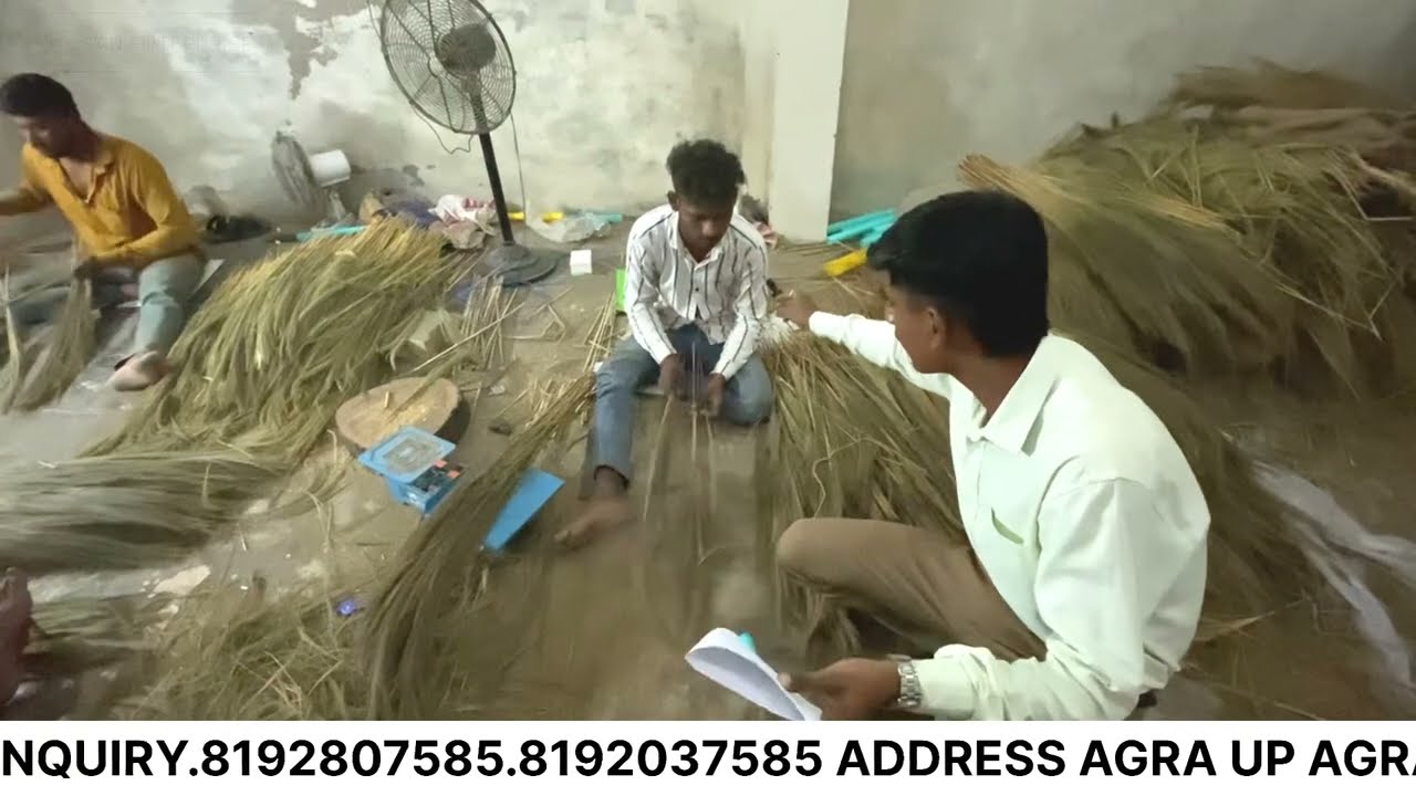 चुपके से घर में लगा दो ये बायपार महीने का 1 लाख का के देगा | BROOM MAKING BUSINESS |NEW BUSINESS 💡