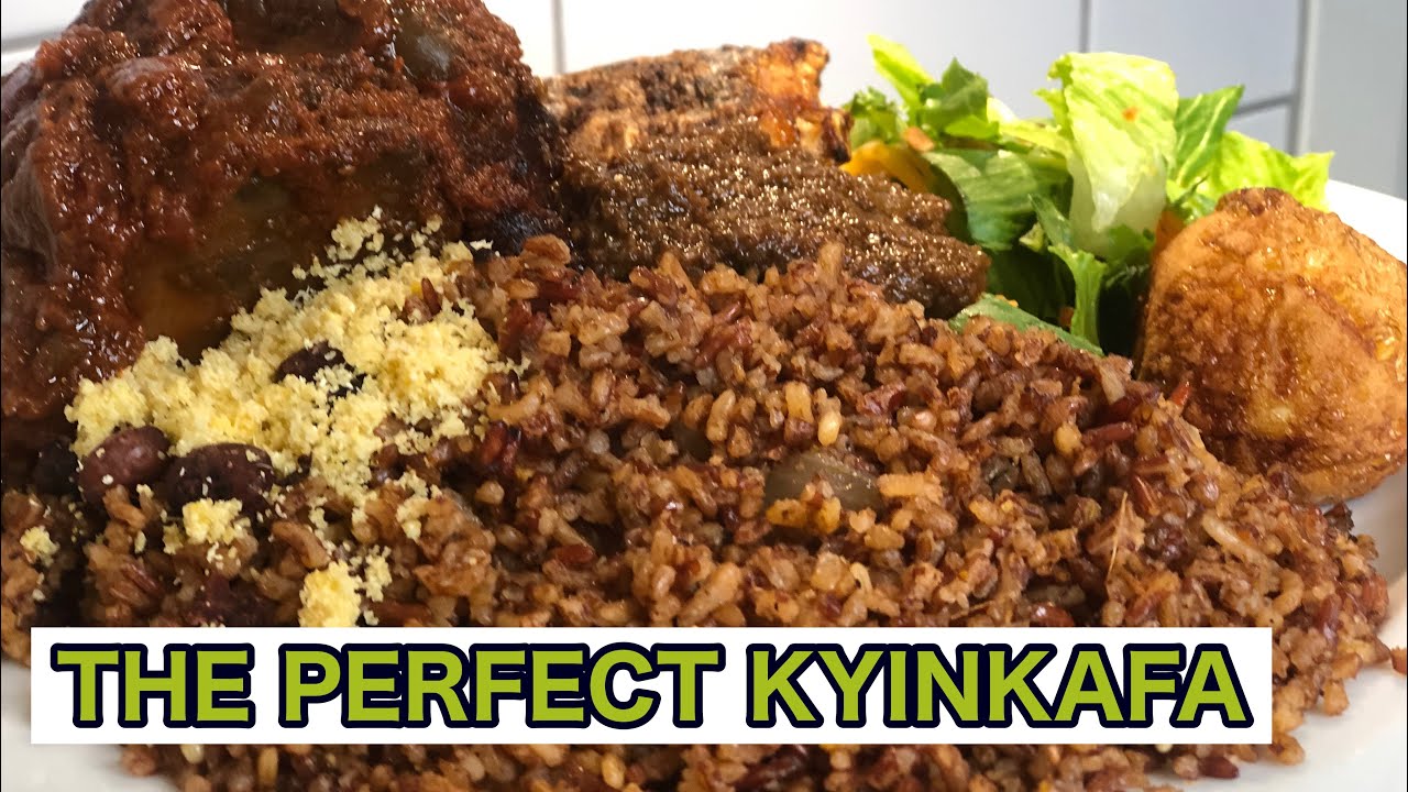 УЗНАЙТЕ, КАК ПРИГОТОВИТЬ ИДЕАЛЬНЫЙ РИС КВЕНКВЕН * КЬИНКАФА * КВАНКВАН #GHANASTYLE #KWANKWAN #KYIN...