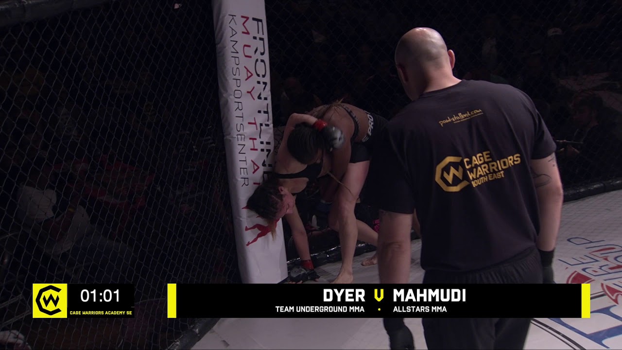 DYER VS MAHMUDI - 125lbs Amateur MMA Contest #CWSE24