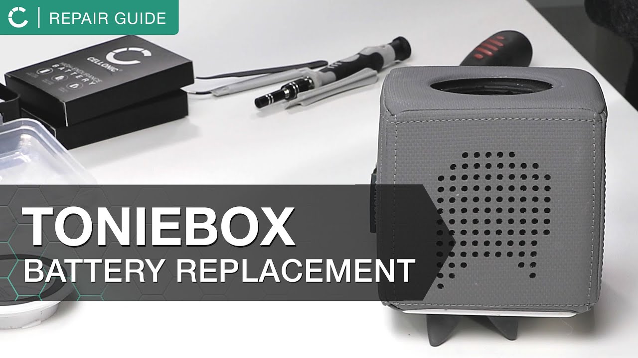 How to replace the battery of your Toniebox | 2000mAh 3.6V | cellonic (repair guide)
