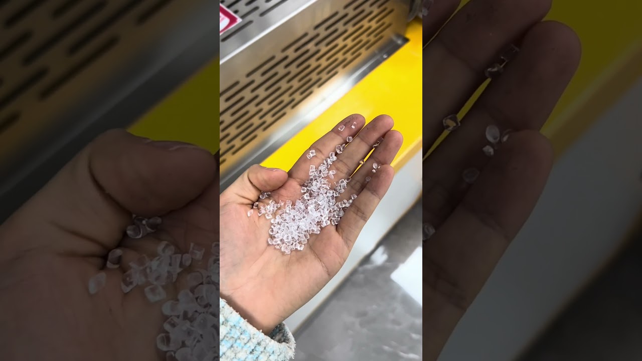 Casting film machine with PET material. #machine #film #plastic #polymer #machinery