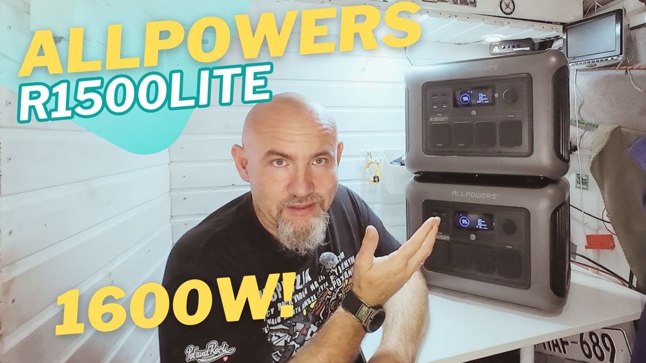 Nowa stacja zasilająca Allpowers R1500Lite - czym się r&oacute;zni od R1500 ?