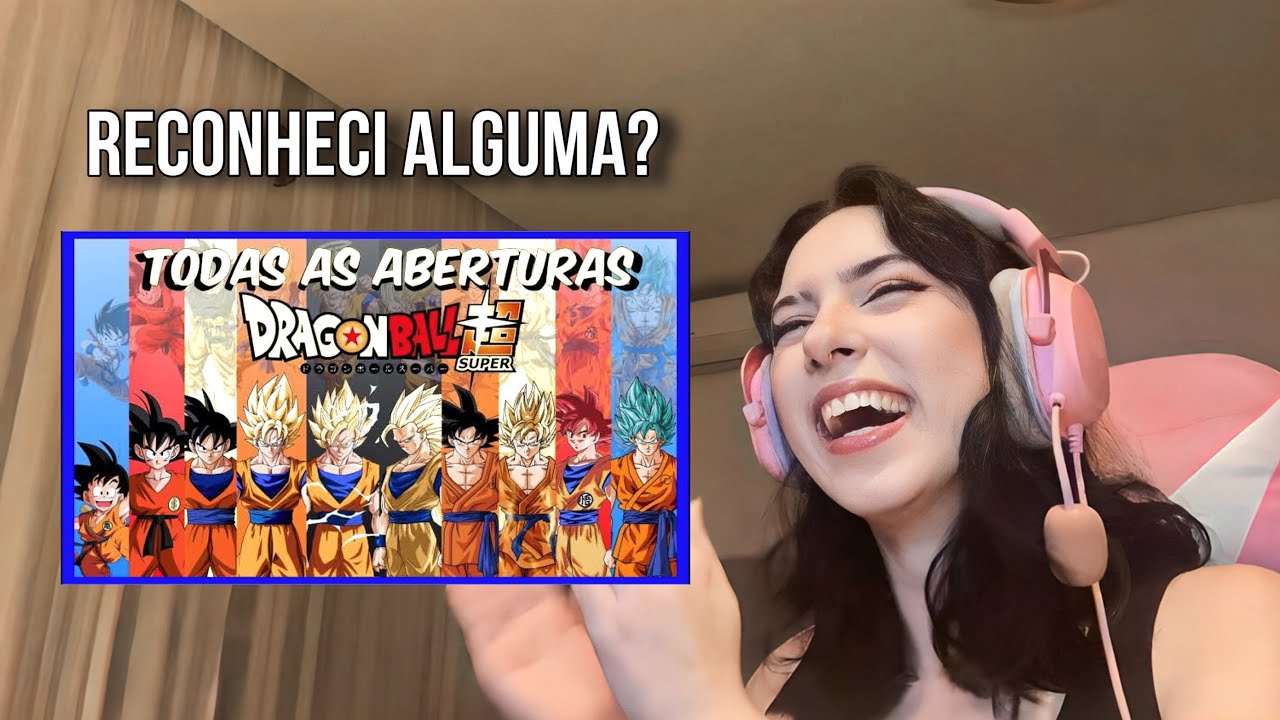 REACT A TODAS AS ABERTURAS DE DRAGON BALL (eu acho que sao todas)