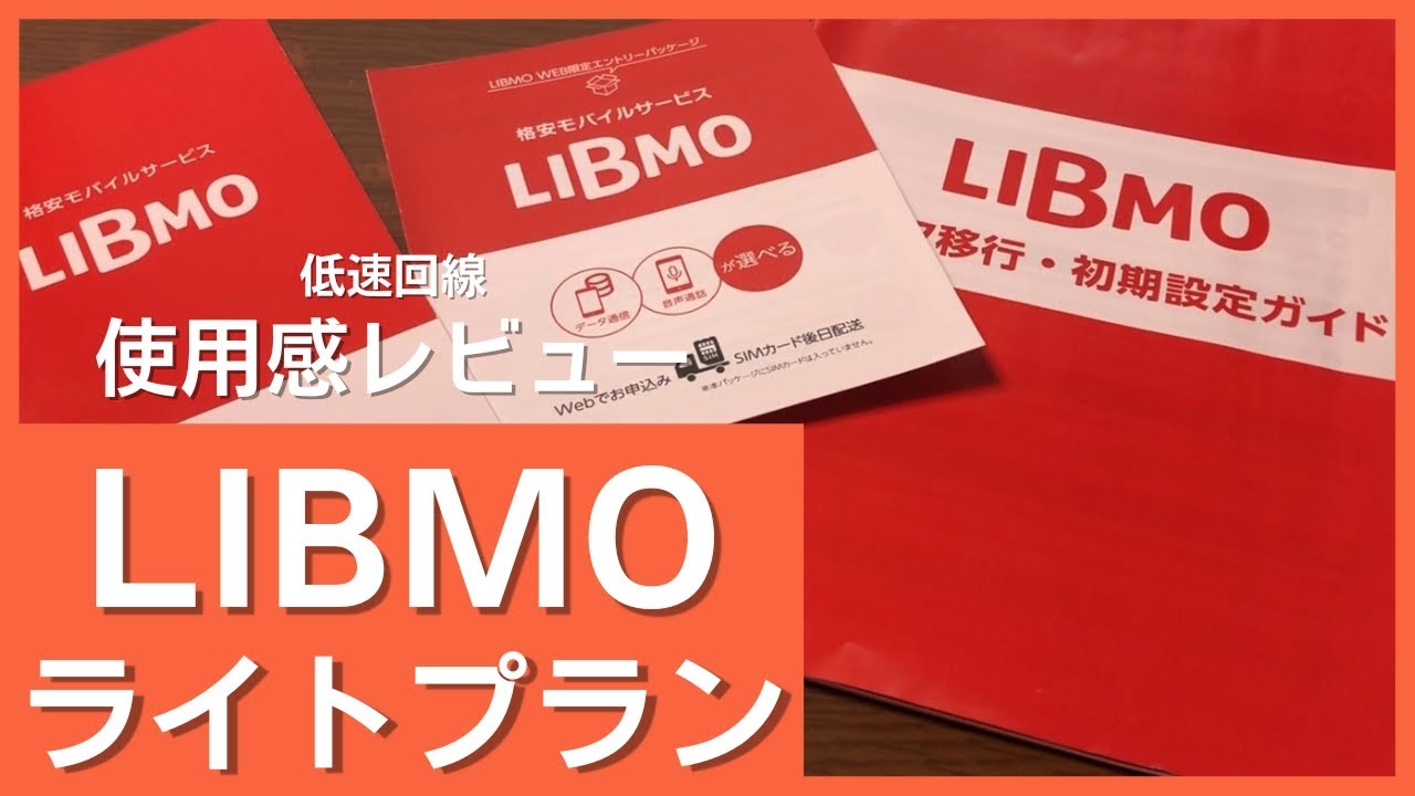 【LIBMO】 1年半使用感レビュー